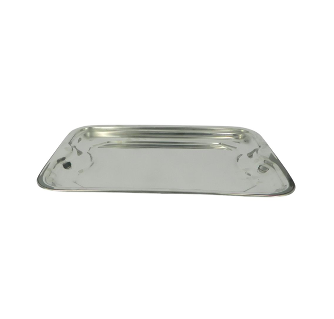 BANDEJA RECTANGULAR ACERO INOX 32CM