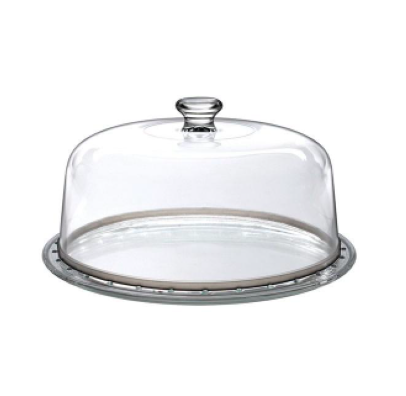 PLATO DE TORTA C/ CUPULA 31CM PALLADIO BORGONOVO