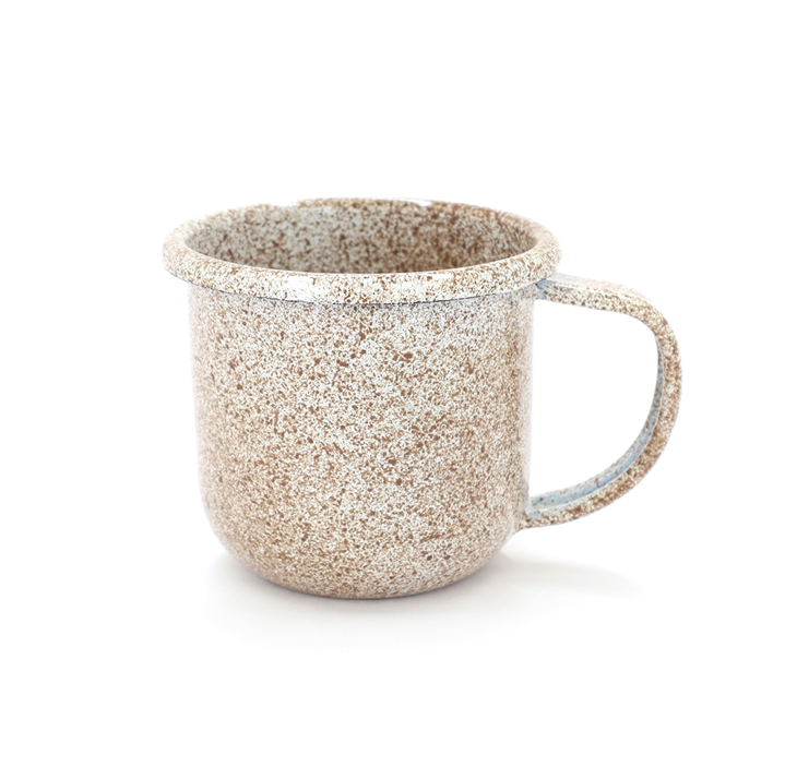 MUG 650 ML  ESMALTADO MACUIRA ARENA CAFE