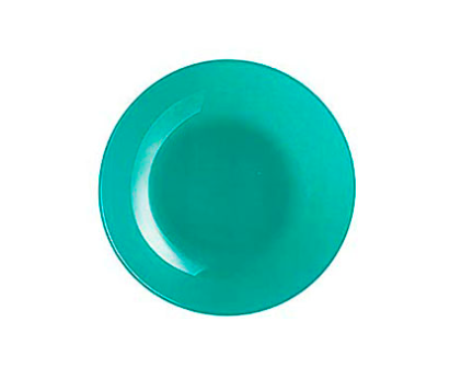 PLATO HONDO 20CM VERDE ARTY LUMINARC