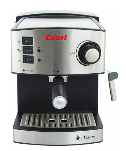 CAFETERA EXPRESS AROMA C/ BOMBA DE PRESION CUORI