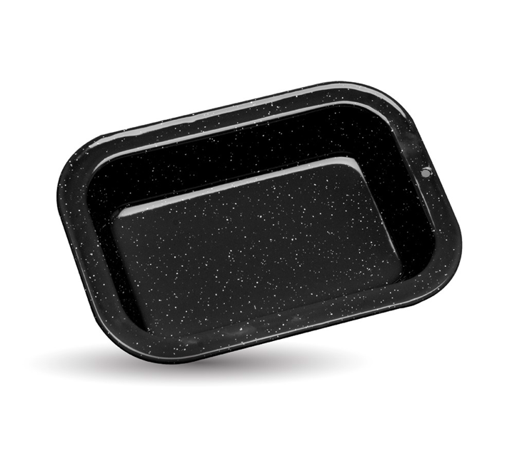 ASADERA 26CM AC VITRIFICADO NEGRO  CINSA