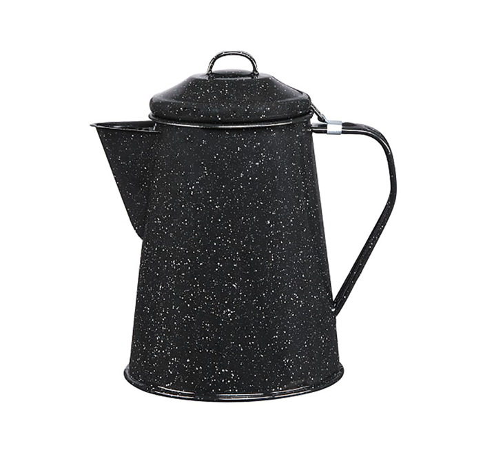 CAFETERA 600ML AC VITRIFICADO NEGRO  CINSA