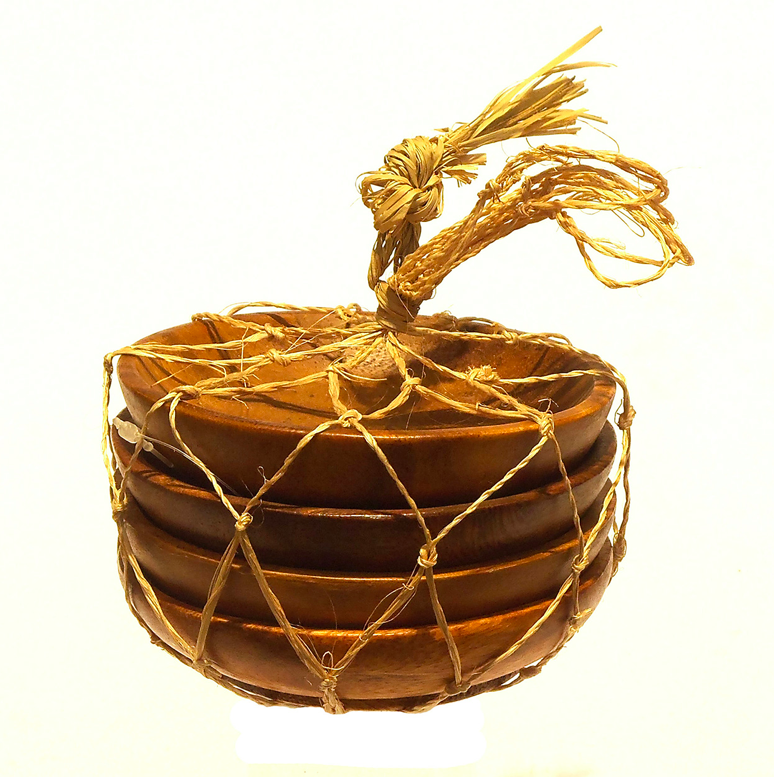 SET X4 COPETINEROS RED.10X2.5CM MAD