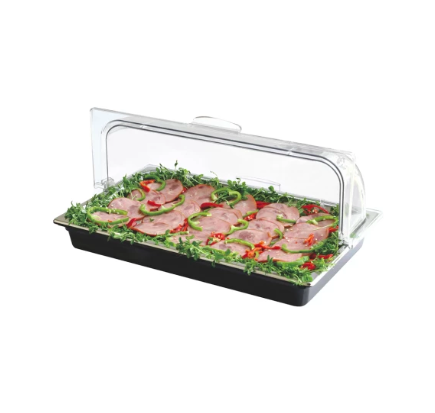 BANDEJA REFRIGERADOR AC. INOX. C/ TAPA X88189L-2CYB SUNNEX