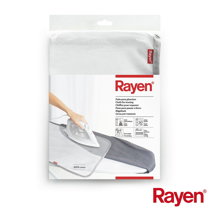 PAÑO PARA PLANCHAR ANTIQUEMADURA RAYEN