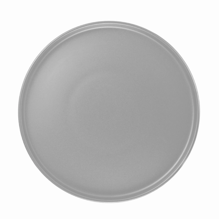 PLATO DE MESA LISBOA 27CM GRIS CLARO SELECTA