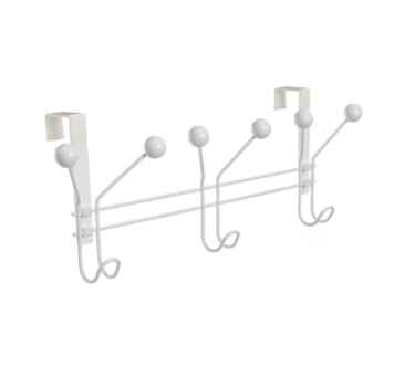 PERCHERO DE PUERTA BCO TRIPLE  METALTRU