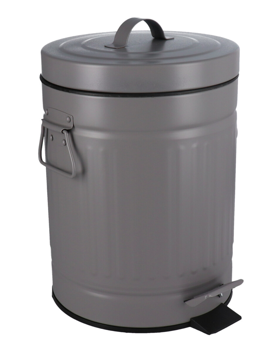 PAPELERA RETRO GRIS 3LTS