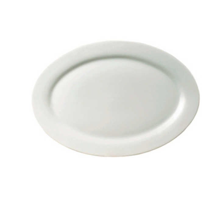 PLATO OVAL 35CM PORCELANA SELECTA