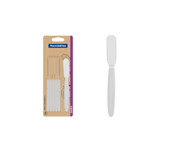 IPANEMA SETX6 ESPATULAS MANTECA TRAMONTINA BLANCO 23399 848