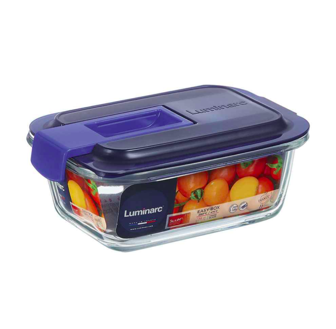 TUPPER RECT C/ T HERMETICA 380ML LUMINARC
