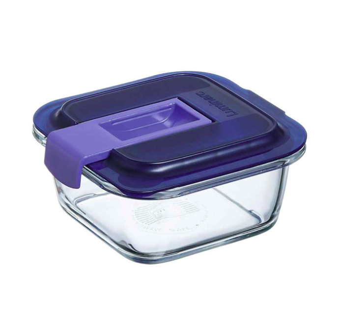 TUPPER CUADRADO C/T HERMETICO 380ML LUMINARC