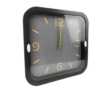 RELOJ CUADRADO 26CM