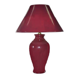 LAMPARA HONGO BORDEAUX 50CM