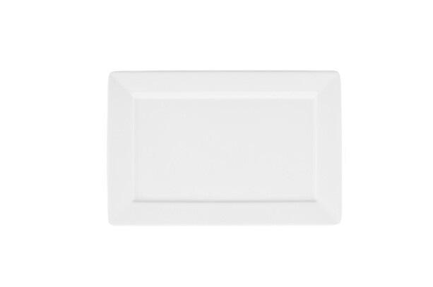 PLATO RECT 30X20 CM DEC 9702 BLANCO OXFORD