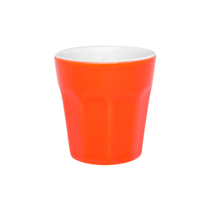 VASO DE CERAMICA 90ML NARANJA  OXFORD