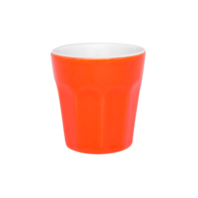 VASO DE CERAMICA 90ML NARANJA  OXFORD