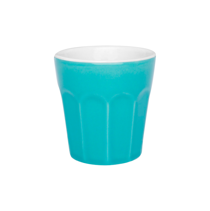 VASO DE CERAMICA 90ML TURQUESA  OXFORD