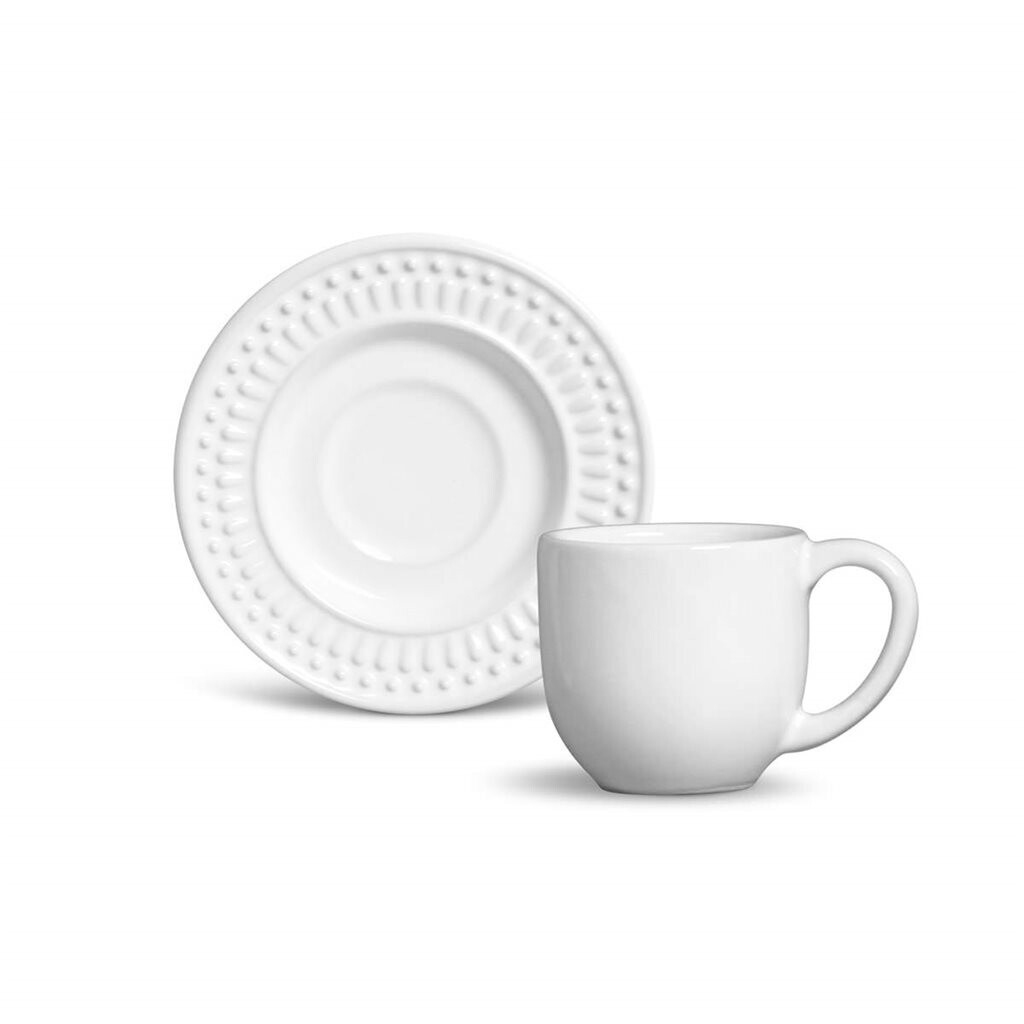 TAZA CAFE 72ML C/PLATO PORTO BRASIL ROMA  RAVENNA