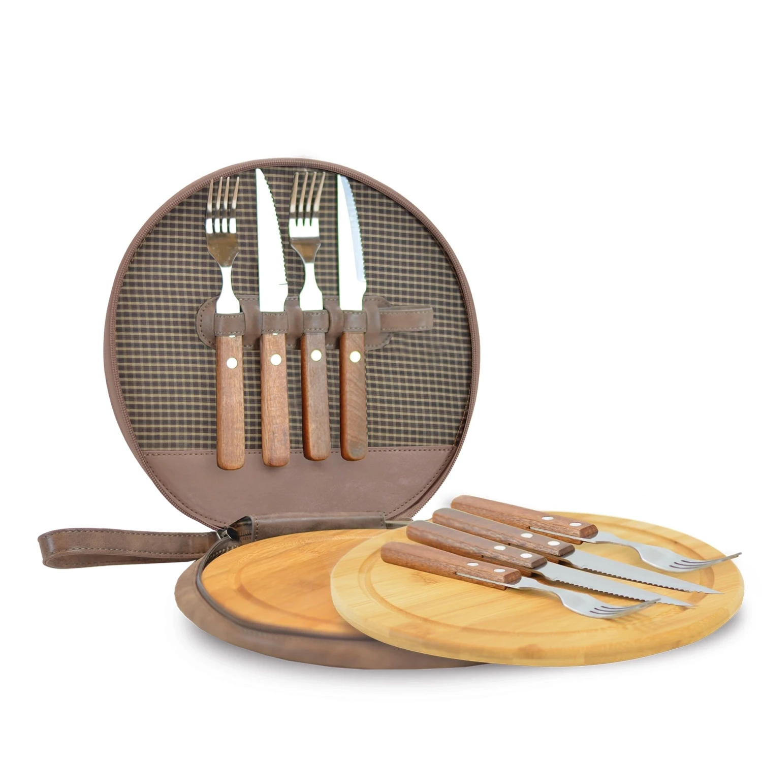 SET PARRILLERO TEXEL 2 TABLAS TABACO Lincolns