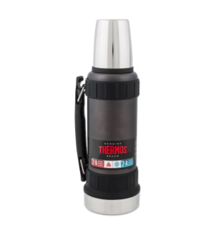 TERMO 1.2L DOBLE PARED &quot;WORK&quot; GRIS THERMOS