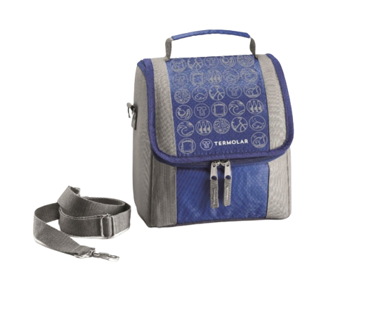 LUNCHERA TERMOBAG 5LT AZUL TERMOLAR