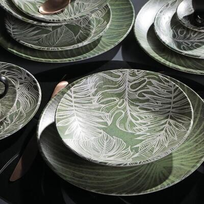 PLATO HONDO 21CM PLATINUM HERBARIUM PORTO BRASIL