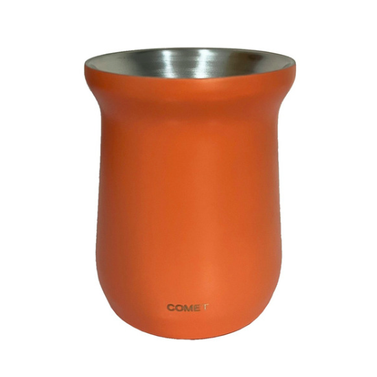 MATE ACERO INOX 160ML CORAL  COMET