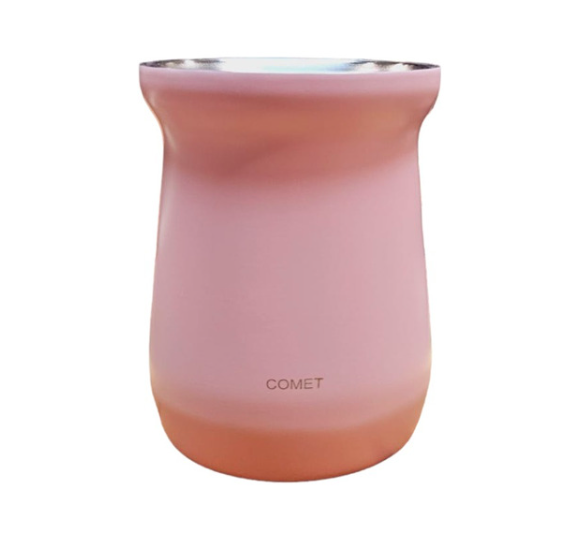 MATE ACERO INOX 160ML ROSADO  COMET