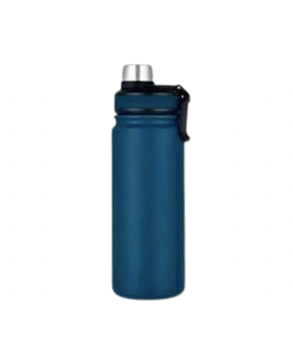 BOTELLA DEPORTIVA 650ML ACERO DOBLE PARED AZUL COMET