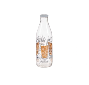 BOTELLA ZUMO CRISTAL 1L DETOX VIVALTO