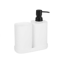 SET 3 PZAS BAÑO PLASTICO BLANCO BERILO