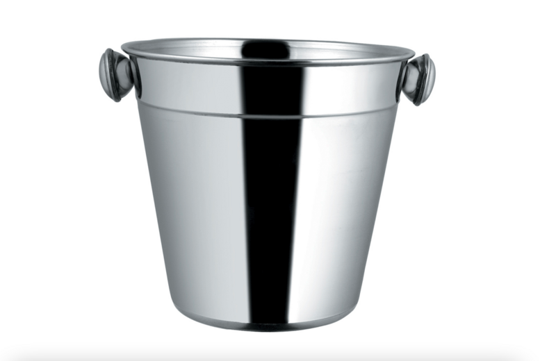 HIELERA ACERO INOX MATE 14CM