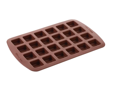 MOLDE DE SILICONA BROWNIE X 24 WILTON