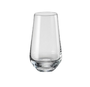 SET x6 VASO SANDRA 440ML  BOHEMIA