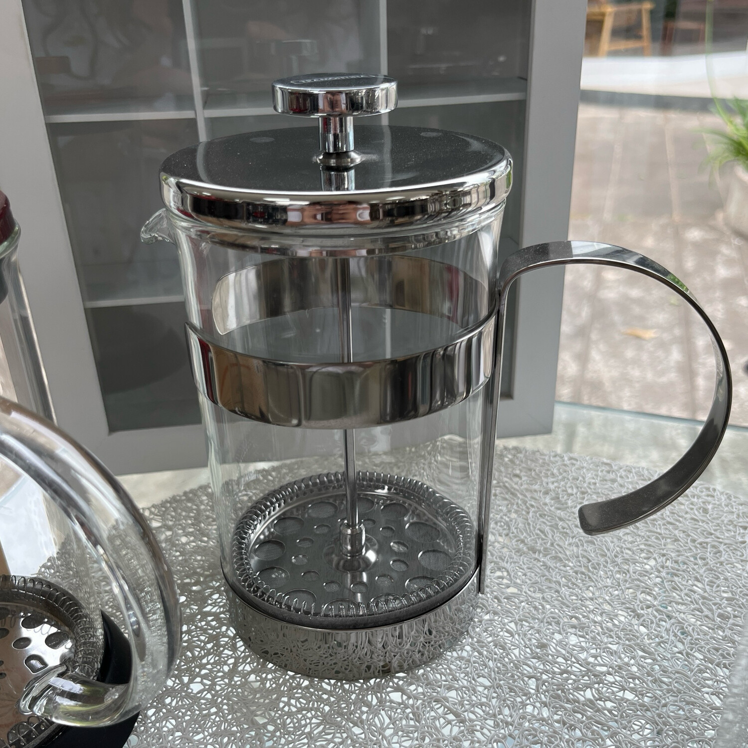 CAFETERA PRENSA ACERO INOX 950CC TRAMONTINA