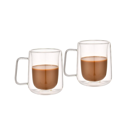 SET 2 TAZAS DOBLE PARED 300ML VARENNA