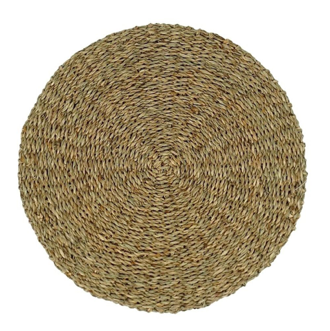 INDIVIDUAL RED 36CM SEAGRASS NATURAL
