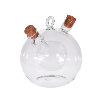 ACEITERA DE VIDRIO DOBLE 300ML  WILMAX