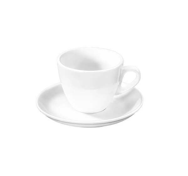 TAZA C/PLATO 190ML LOZA WILMAX