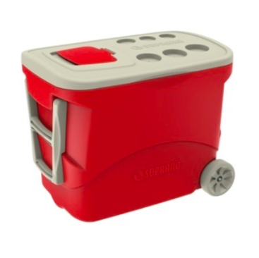 CONSERVADORA 50 LT ROJA C/ RUEDAS SOPRANO