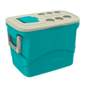 CONSERVADORA 50 LT AZUL C/ RUEDAS SOPRANO