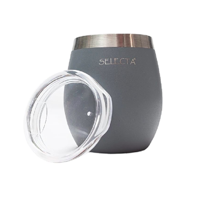 MATE 240ML DOBLE PARED GRIS AQUA