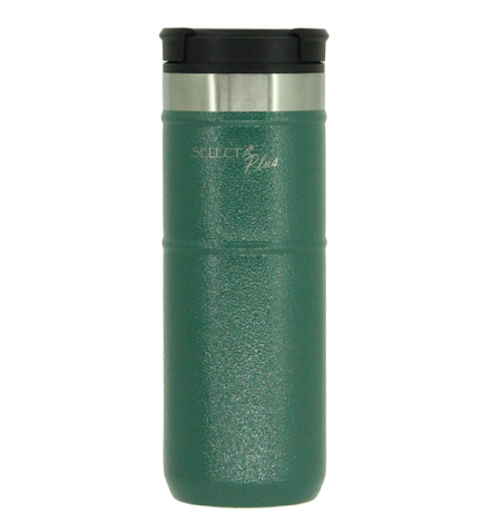 TRAVEL MUG DOBLE PARED VERDE 500ML SELECTA