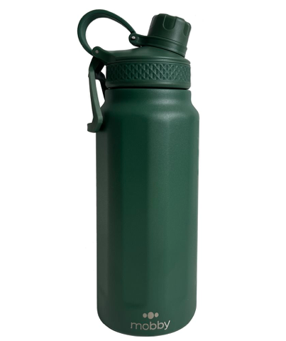 BOTELLA DEPORTIVA 750ML DOBLE PARED VERDE MOBBY