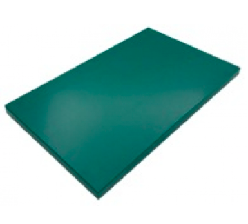 TABLA PP 40x30x2cm VERDE  GASTROPLAST