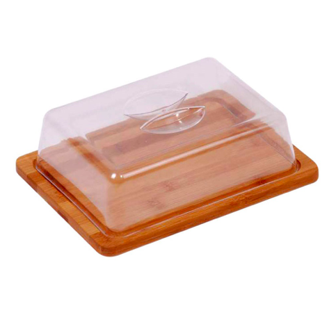 QUESERA MADERA BAMBOO 28X19  SELECTA