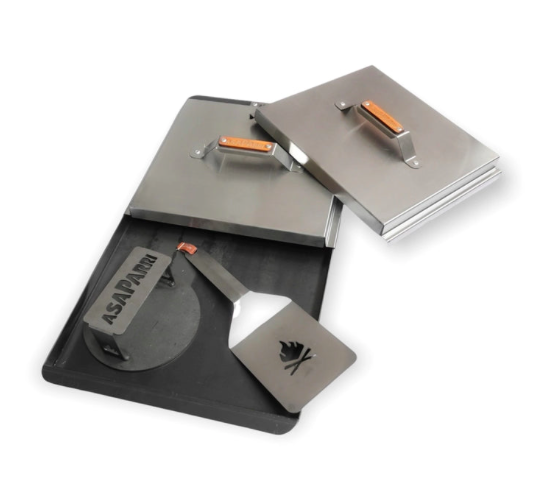 PLANCHA 50X25X2CM P/2 HORNALLAS  ASAPARRI