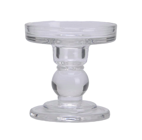 CANDELABRO VIDRIO D8.5XH8.6 SELECTA